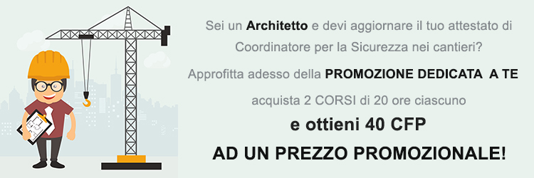 Promozione aggiornamento Architetti